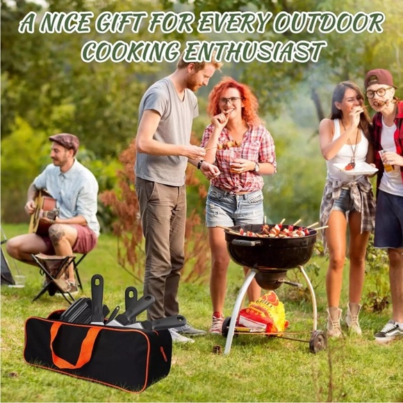 Griddle and BBQ Accessories Toolkit - Black - Picture 9 of 10